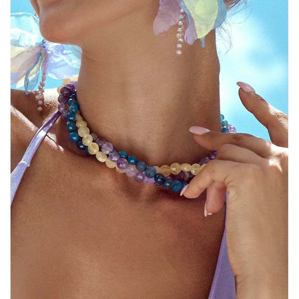 Jade Choker Necklace (Beach Time)